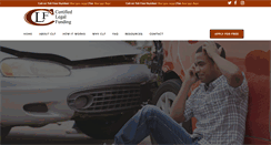Desktop Screenshot of certifiedlegalfunding.com